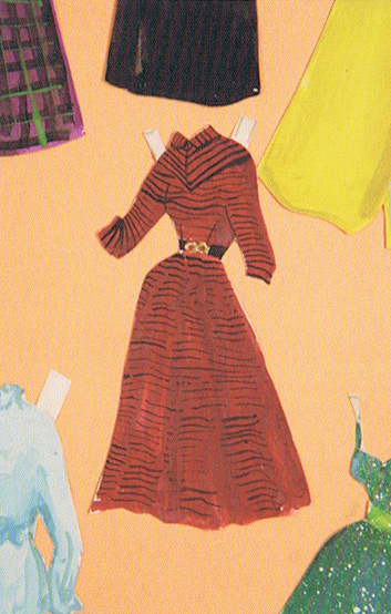 Paper Dolls [1949-1950] watercolor on paper