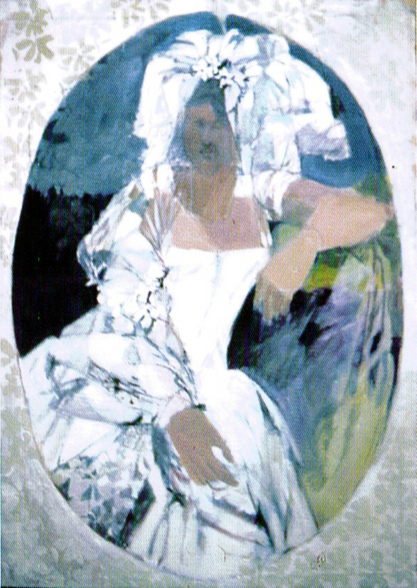 The French Bride [1966] oil on canvas